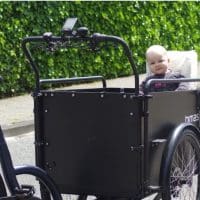 Baby en Peuter vervoeren bakfiets